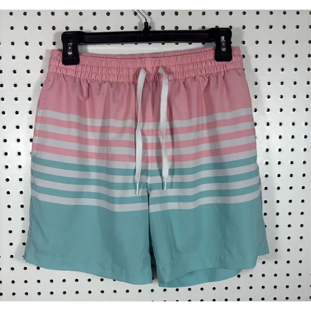 Chubbies On The Horizons 5.5" Stretch Swim Trunks Shorts Size Medium Mens